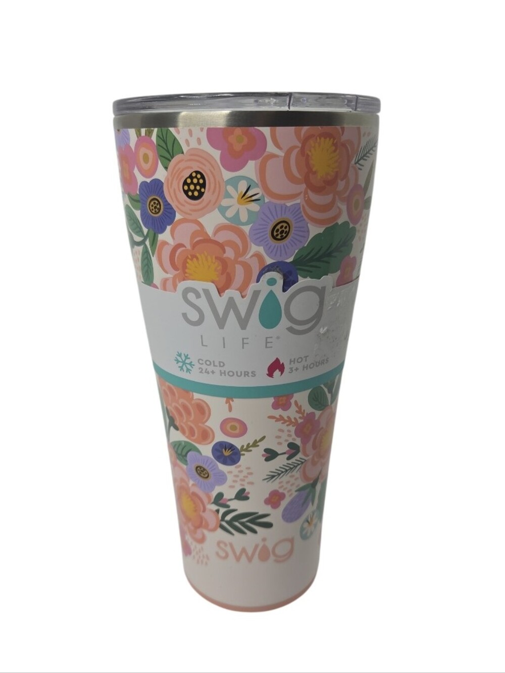 Swig Life Full Bloom 32 Oz Insulated Tumbler With Lid NWT